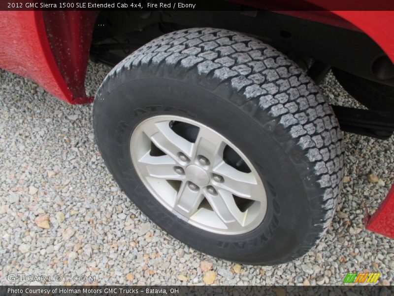 Fire Red / Ebony 2012 GMC Sierra 1500 SLE Extended Cab 4x4