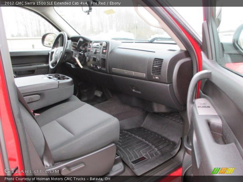 Fire Red / Ebony 2012 GMC Sierra 1500 SLE Extended Cab 4x4