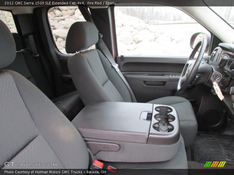 Fire Red / Ebony 2012 GMC Sierra 1500 SLE Extended Cab 4x4