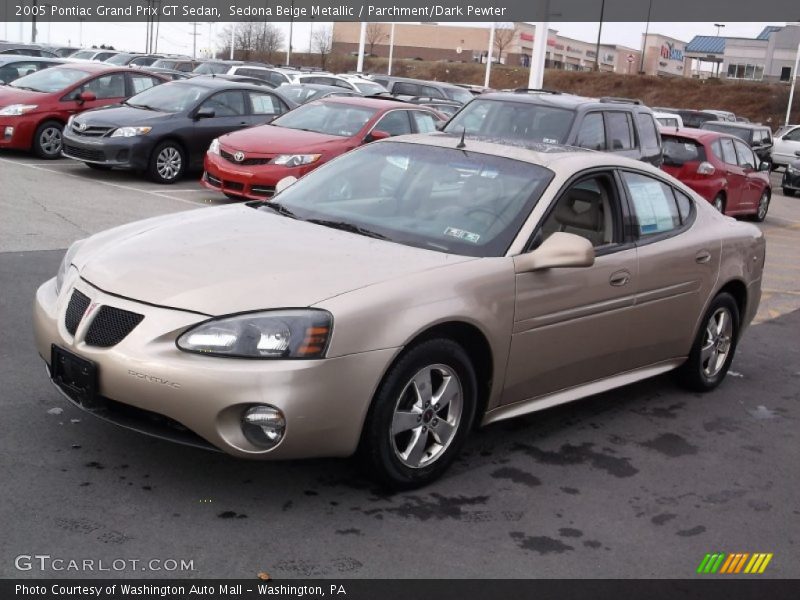 Sedona Beige Metallic / Parchment/Dark Pewter 2005 Pontiac Grand Prix GT Sedan