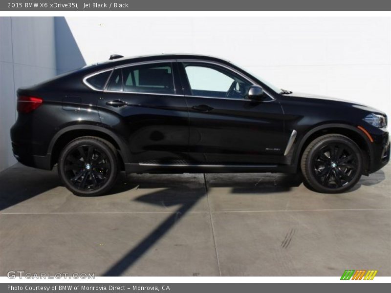 Jet Black / Black 2015 BMW X6 xDrive35i