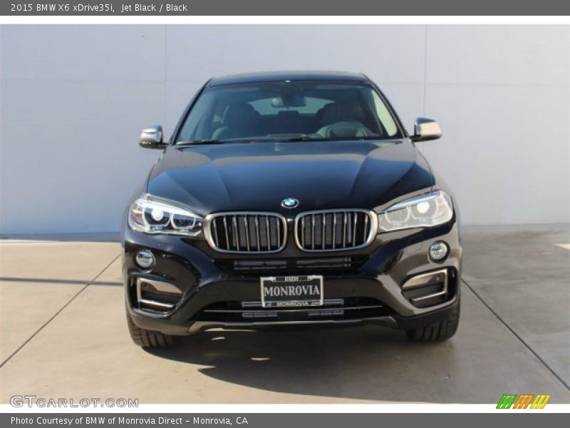 Jet Black / Black 2015 BMW X6 xDrive35i
