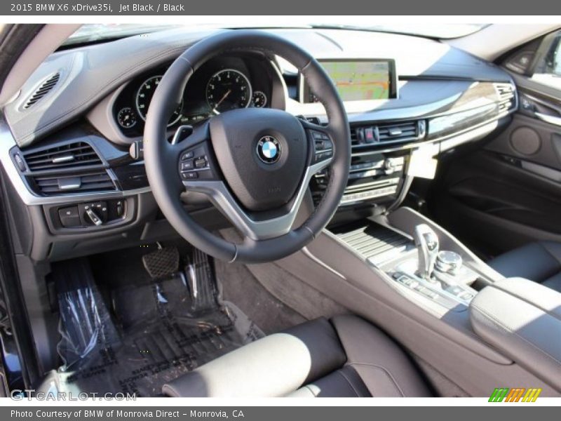 Jet Black / Black 2015 BMW X6 xDrive35i