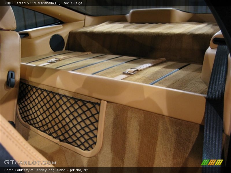 Red / Beige 2002 Ferrari 575M Maranello F1