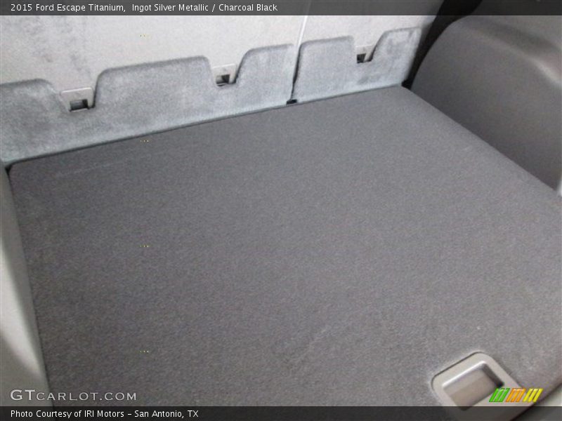 Ingot Silver Metallic / Charcoal Black 2015 Ford Escape Titanium