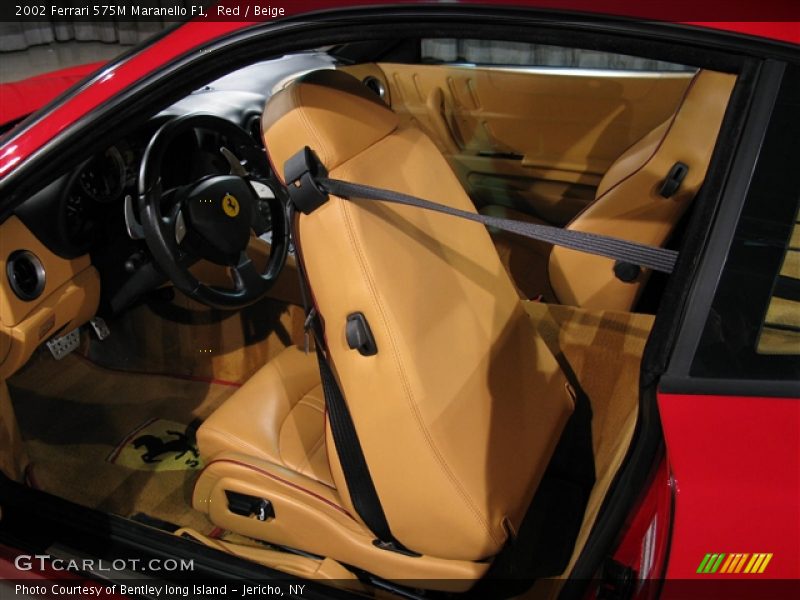 Red / Beige 2002 Ferrari 575M Maranello F1