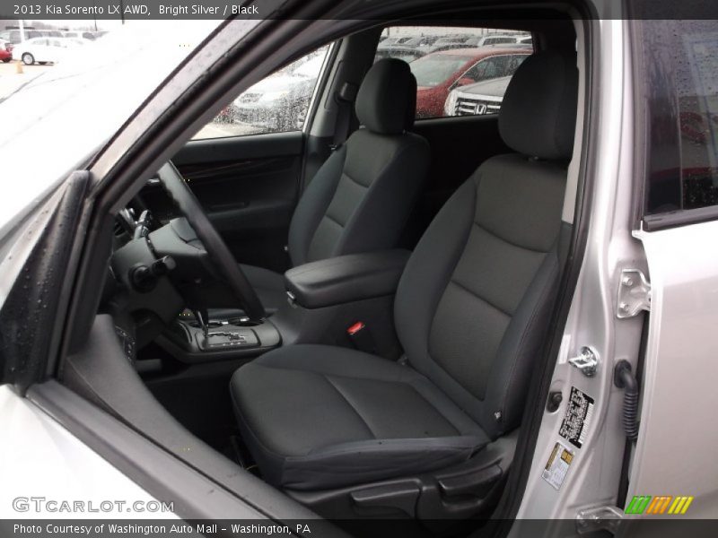 Bright Silver / Black 2013 Kia Sorento LX AWD