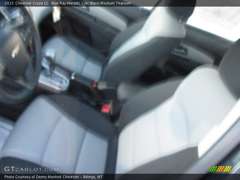 Blue Ray Metallic / Jet Black/Medium Titanium 2015 Chevrolet Cruze LS