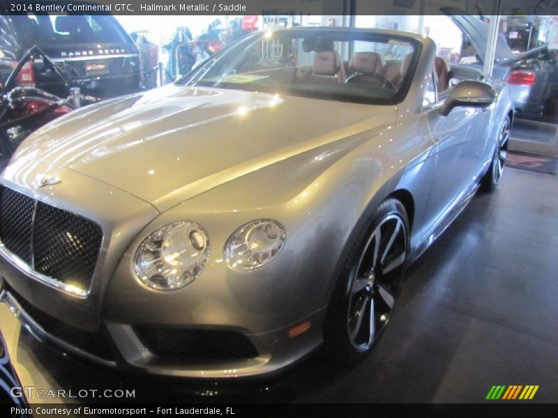 Hallmark Metallic / Saddle 2014 Bentley Continental GTC