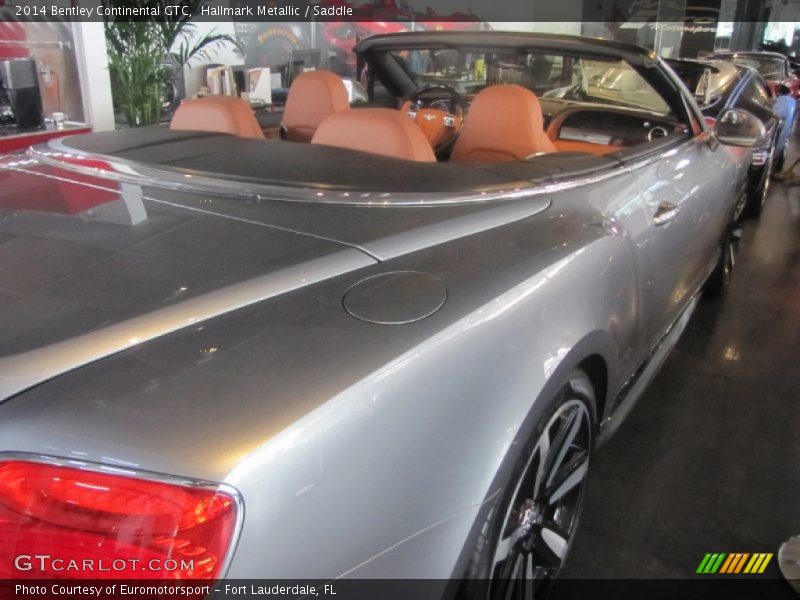 Hallmark Metallic / Saddle 2014 Bentley Continental GTC