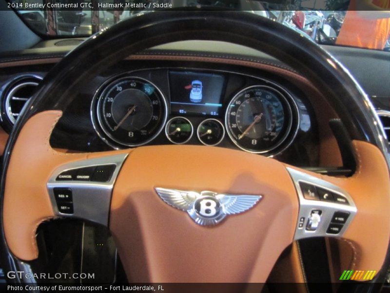 Hallmark Metallic / Saddle 2014 Bentley Continental GTC