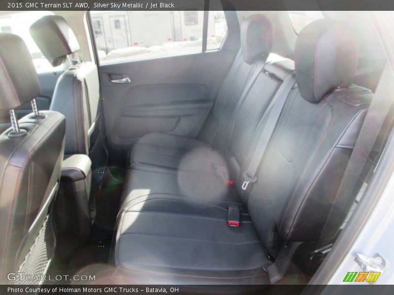 Silver Sky Metallic / Jet Black 2015 GMC Terrain SLT AWD