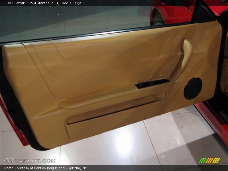 Red / Beige 2002 Ferrari 575M Maranello F1