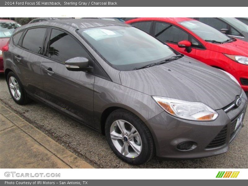 Sterling Gray / Charcoal Black 2014 Ford Focus SE Hatchback
