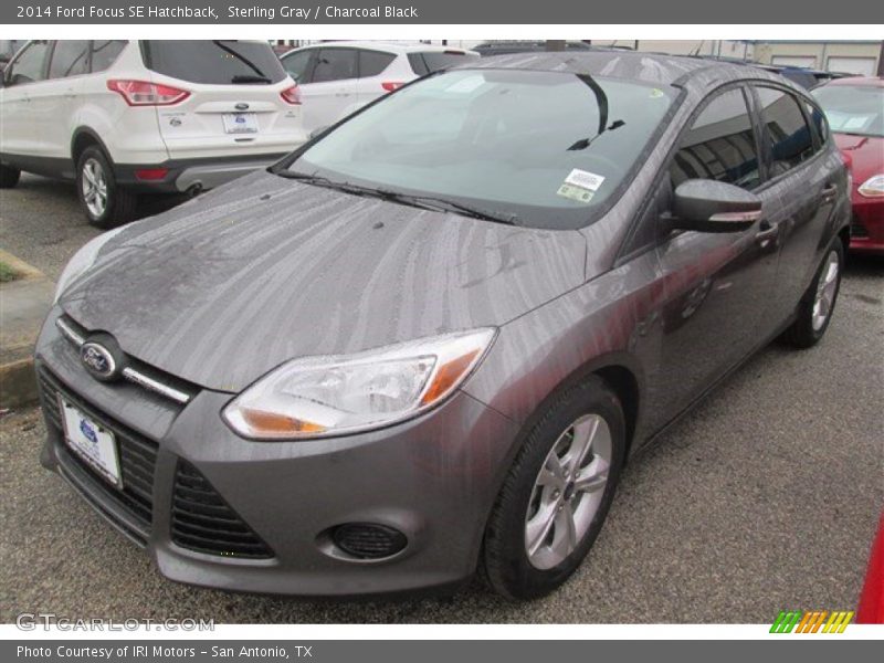 Sterling Gray / Charcoal Black 2014 Ford Focus SE Hatchback