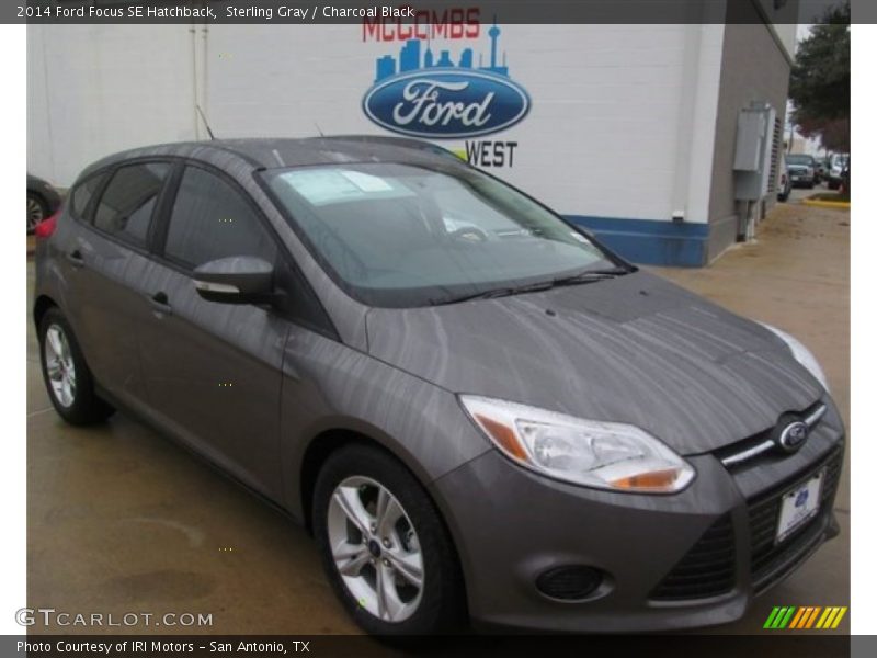 Sterling Gray / Charcoal Black 2014 Ford Focus SE Hatchback