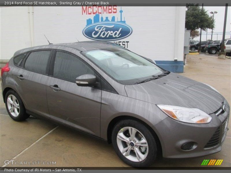 Sterling Gray / Charcoal Black 2014 Ford Focus SE Hatchback