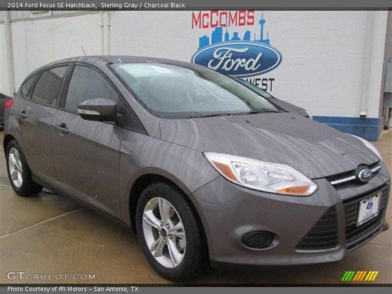 Sterling Gray / Charcoal Black 2014 Ford Focus SE Hatchback