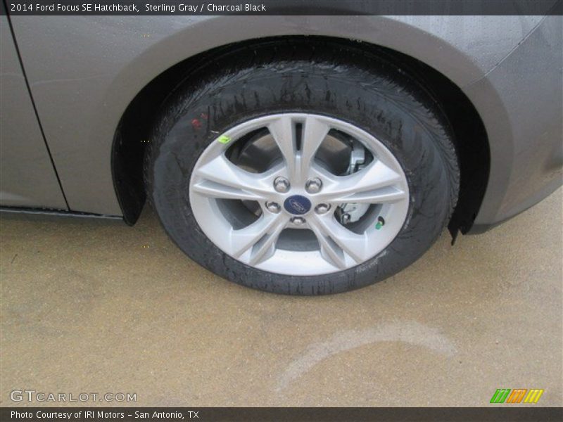 Sterling Gray / Charcoal Black 2014 Ford Focus SE Hatchback