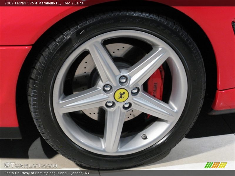 Red / Beige 2002 Ferrari 575M Maranello F1