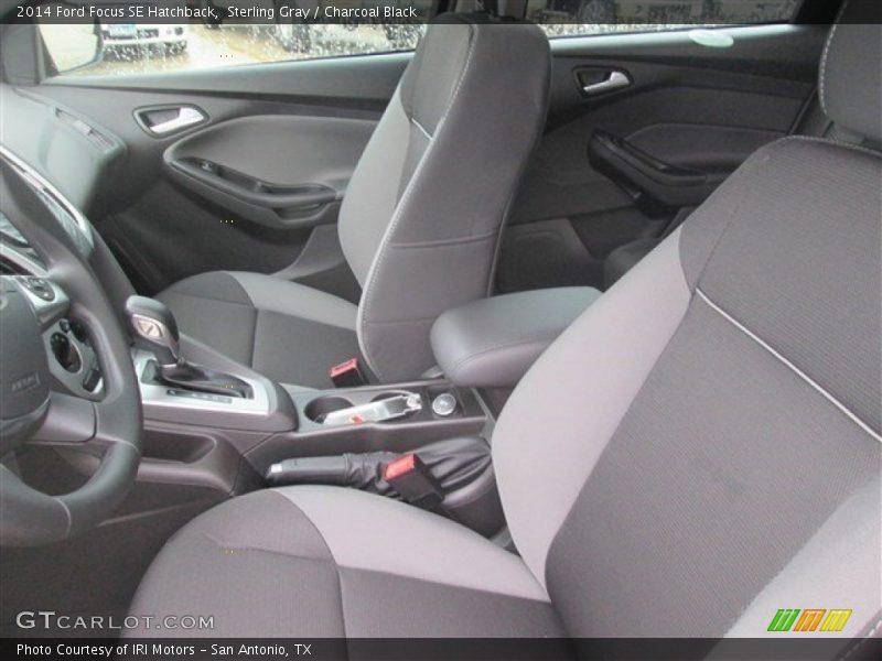 Sterling Gray / Charcoal Black 2014 Ford Focus SE Hatchback