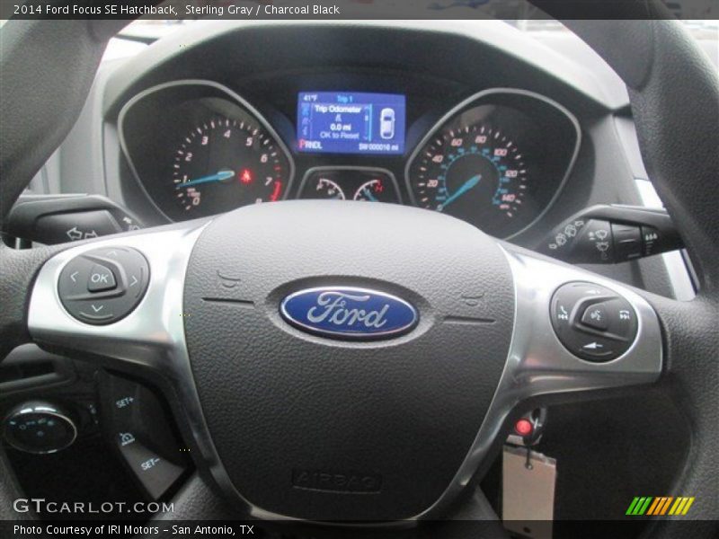 Sterling Gray / Charcoal Black 2014 Ford Focus SE Hatchback