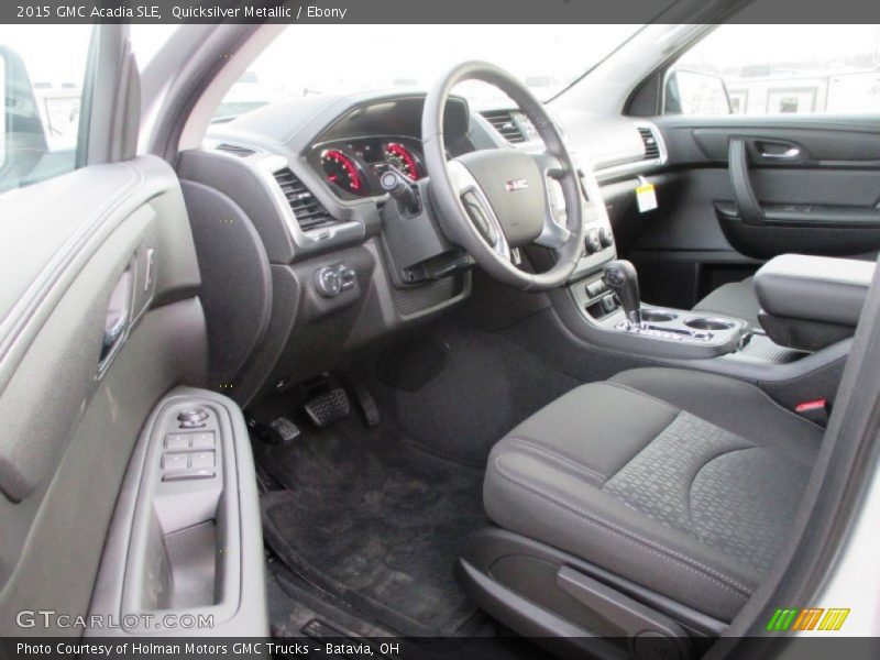 Quicksilver Metallic / Ebony 2015 GMC Acadia SLE