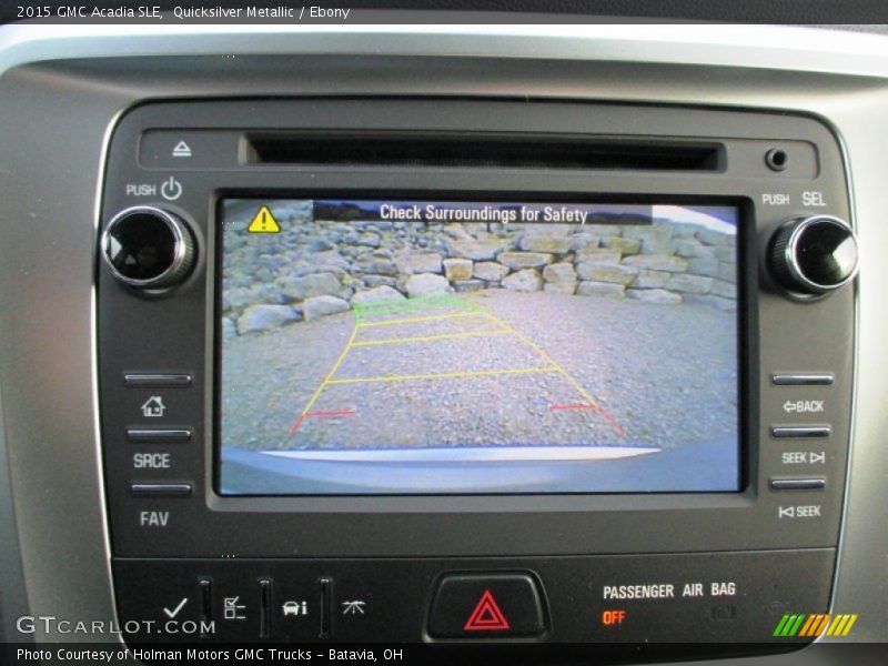 Quicksilver Metallic / Ebony 2015 GMC Acadia SLE