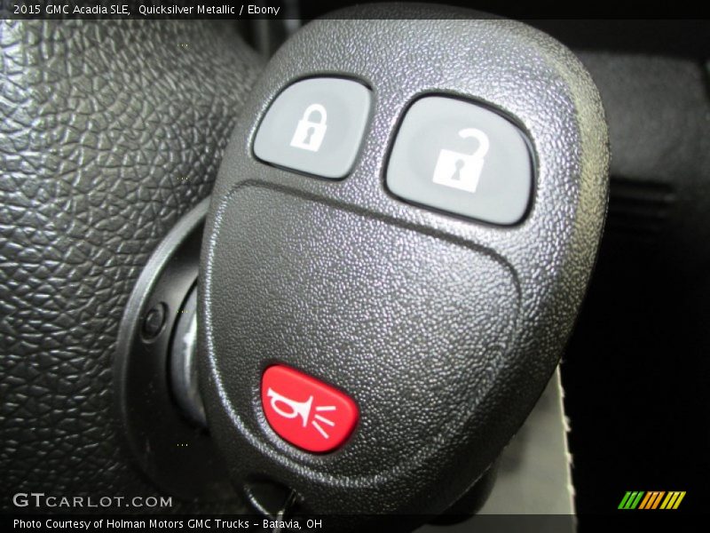 Quicksilver Metallic / Ebony 2015 GMC Acadia SLE