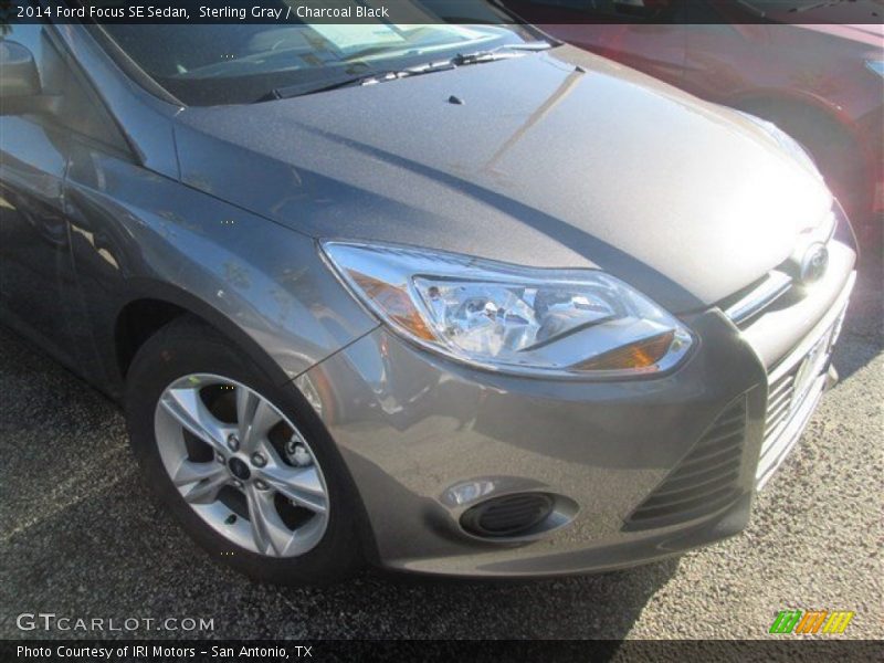 Sterling Gray / Charcoal Black 2014 Ford Focus SE Sedan