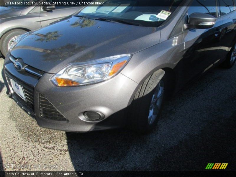 Sterling Gray / Charcoal Black 2014 Ford Focus SE Sedan
