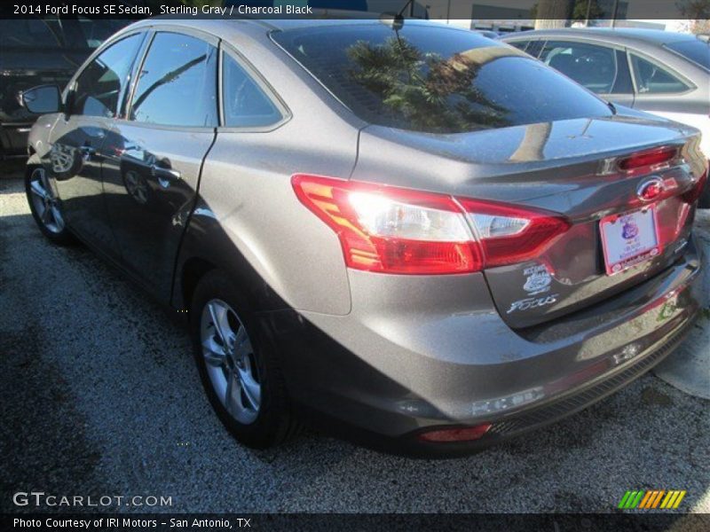 Sterling Gray / Charcoal Black 2014 Ford Focus SE Sedan