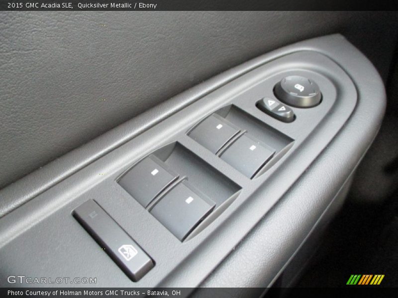Quicksilver Metallic / Ebony 2015 GMC Acadia SLE