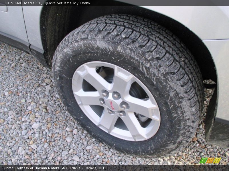 Quicksilver Metallic / Ebony 2015 GMC Acadia SLE