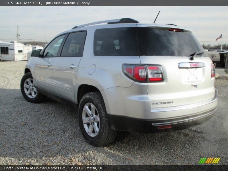 Quicksilver Metallic / Ebony 2015 GMC Acadia SLE