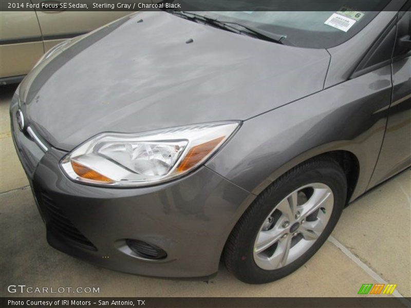 Sterling Gray / Charcoal Black 2014 Ford Focus SE Sedan