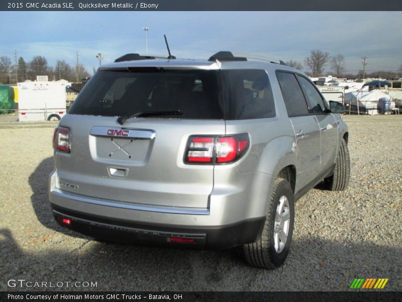 Quicksilver Metallic / Ebony 2015 GMC Acadia SLE