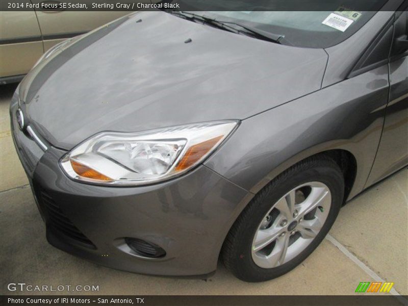 Sterling Gray / Charcoal Black 2014 Ford Focus SE Sedan