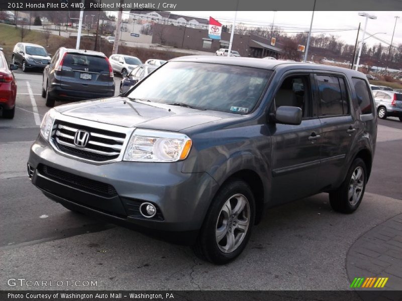 Polished Metal Metallic / Gray 2012 Honda Pilot EX 4WD