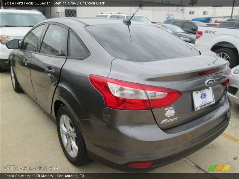 Sterling Gray / Charcoal Black 2014 Ford Focus SE Sedan