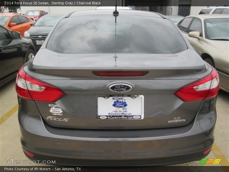 Sterling Gray / Charcoal Black 2014 Ford Focus SE Sedan