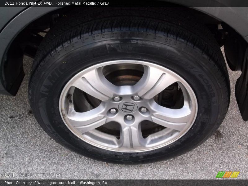 Polished Metal Metallic / Gray 2012 Honda Pilot EX 4WD