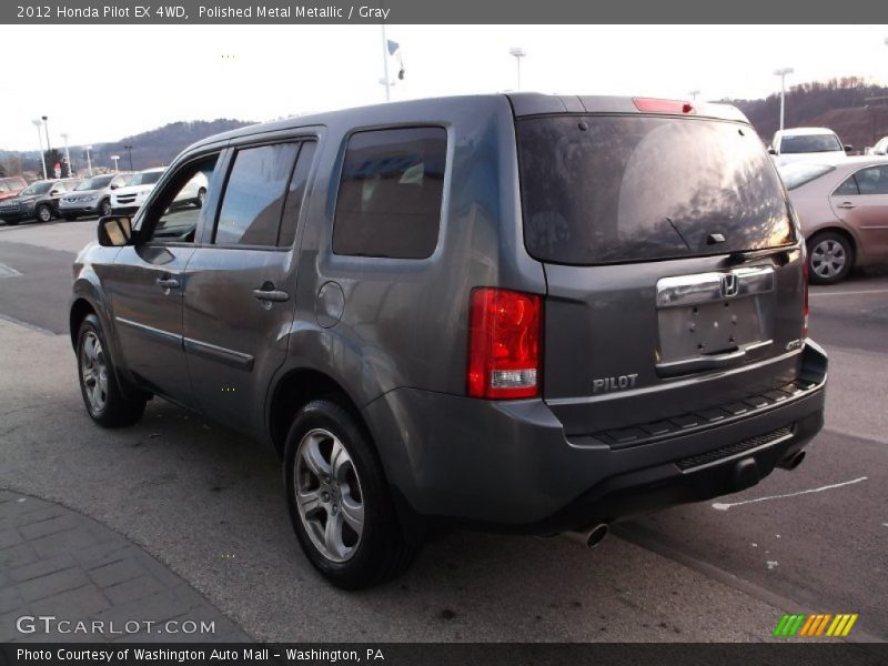 Polished Metal Metallic / Gray 2012 Honda Pilot EX 4WD