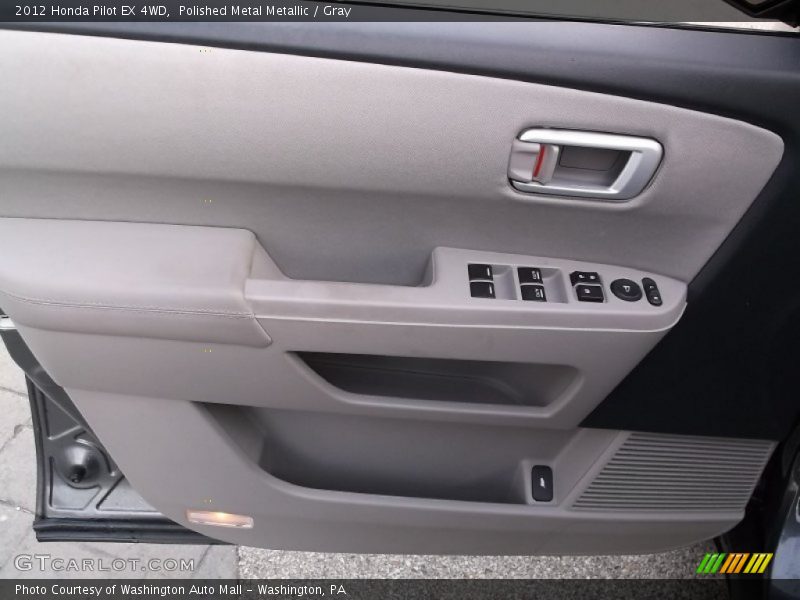 Polished Metal Metallic / Gray 2012 Honda Pilot EX 4WD