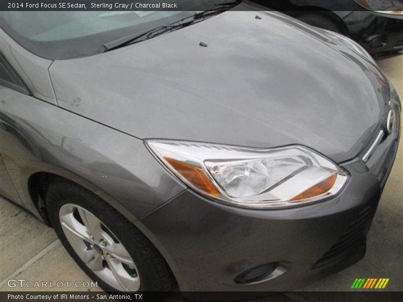 Sterling Gray / Charcoal Black 2014 Ford Focus SE Sedan