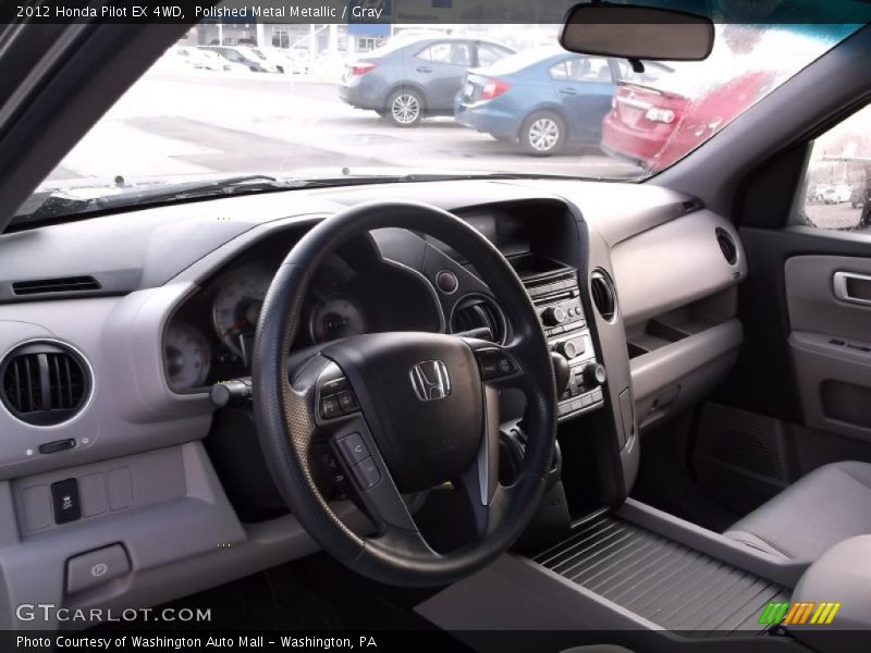Polished Metal Metallic / Gray 2012 Honda Pilot EX 4WD