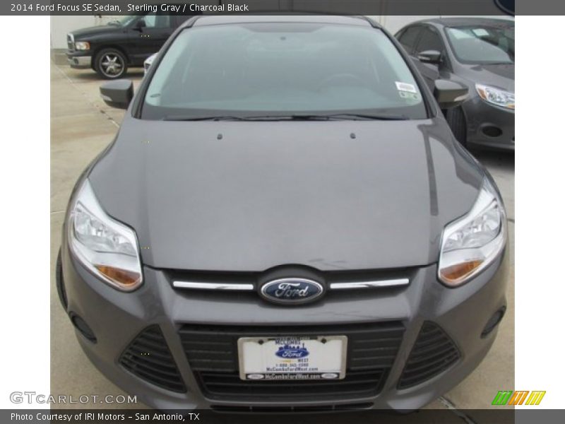 Sterling Gray / Charcoal Black 2014 Ford Focus SE Sedan