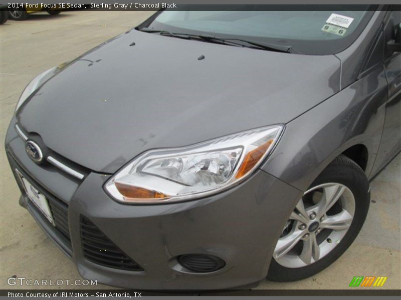 Sterling Gray / Charcoal Black 2014 Ford Focus SE Sedan