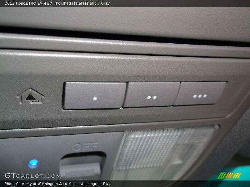 Polished Metal Metallic / Gray 2012 Honda Pilot EX 4WD
