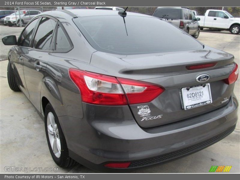Sterling Gray / Charcoal Black 2014 Ford Focus SE Sedan